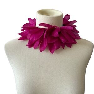 UNBRANDED SATIN CHOKER OR BELT BOLD PINK OS FAIRYCORE VERSATILE FEMININE CHIC